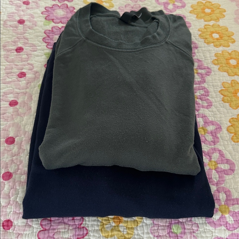 Athleta Mindset Crewneck Sweatshirts bundle of 2 Medium